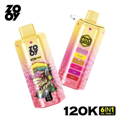 Sigaretta elettrònica ZOOY 6 IN 1 GUSTI 120K