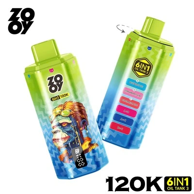 ZOOY VAPE 6 IN 1 120KPUFF